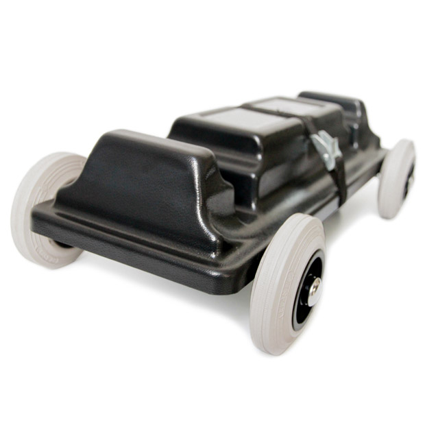 Perspective view of the Justincase single skater